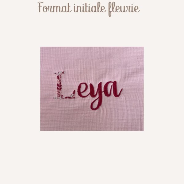 Format pour initiale fleurie