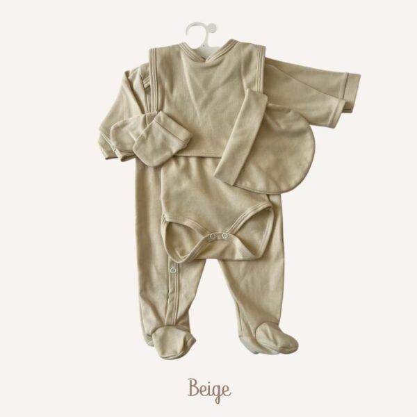 Tenue de naissance coton (5 pièces) – Image 5