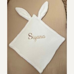 Doudou lapin tout doux - Fait main