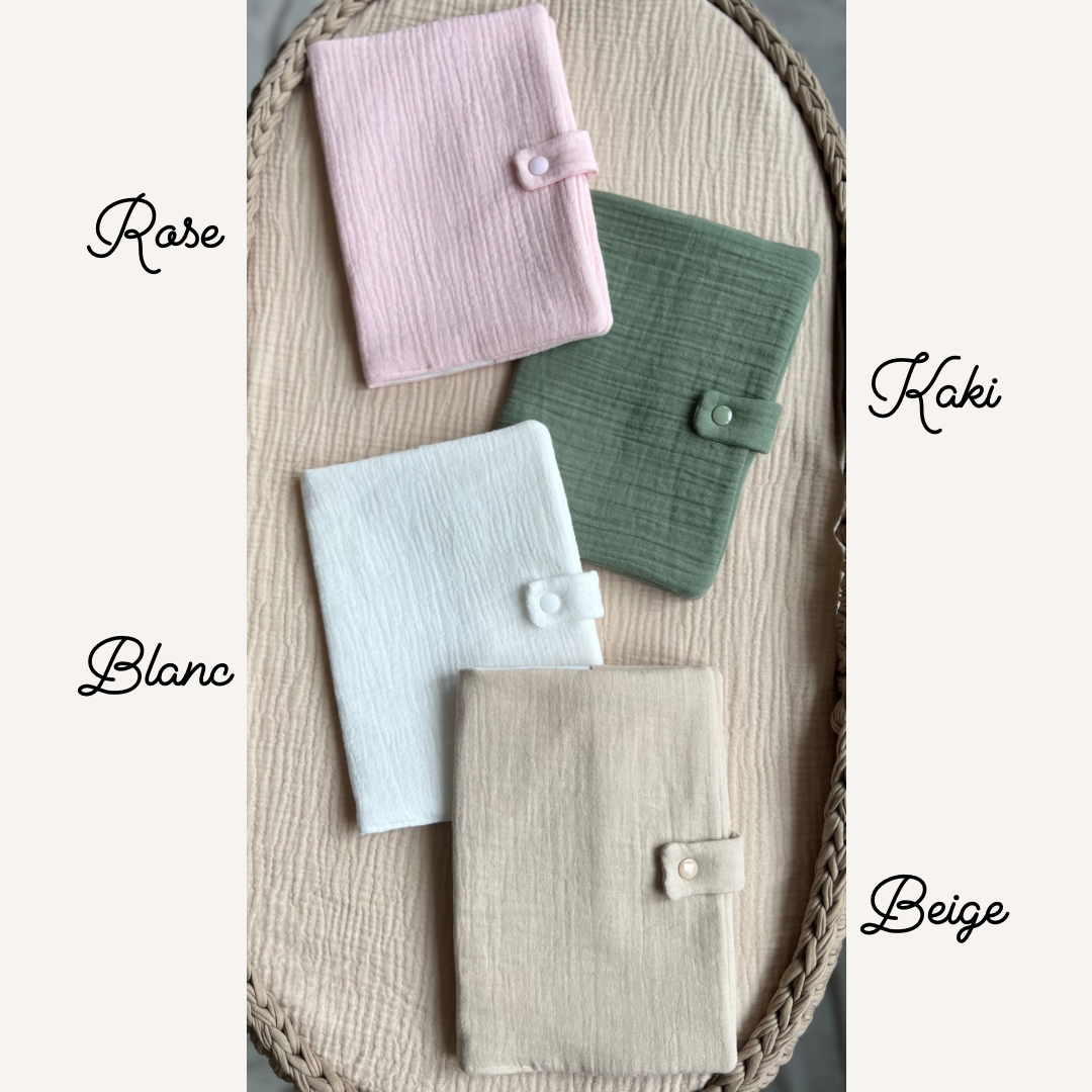 Protège carnet de santé - Fait main – Image 2