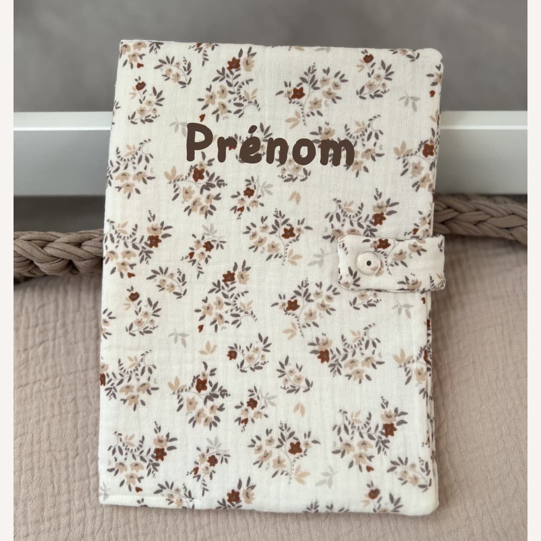 Protège carnet de santé Blossom