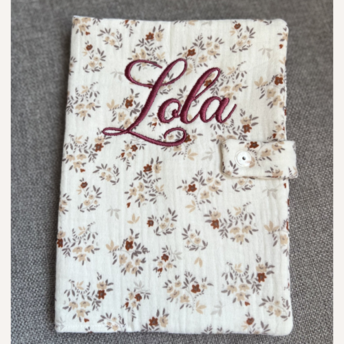 Protège carnet de santé Blossom